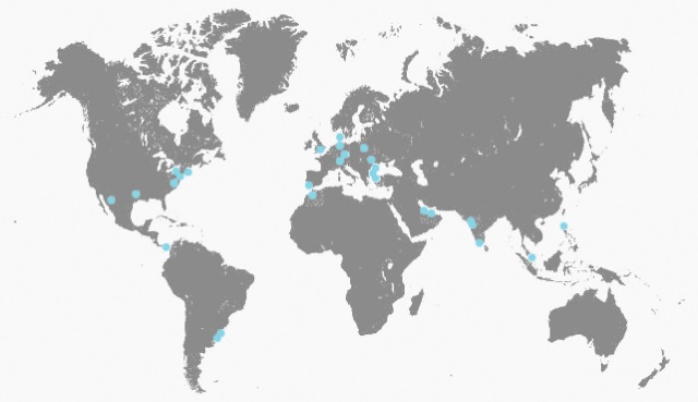 International Experience Map